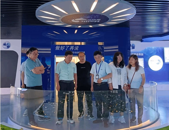 山西农业大学基础部杨书记一行来ug环球参观访问