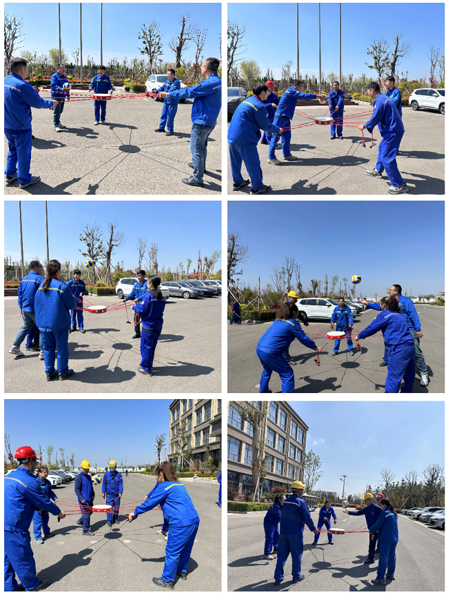 齐心协力 一鼓作气——恒宁生物击鼓颠球活动落地