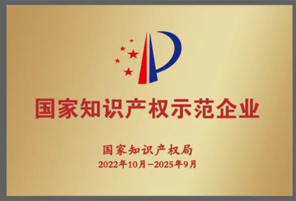 ：兀〖呕衿2022年度国家知识产权示范企业