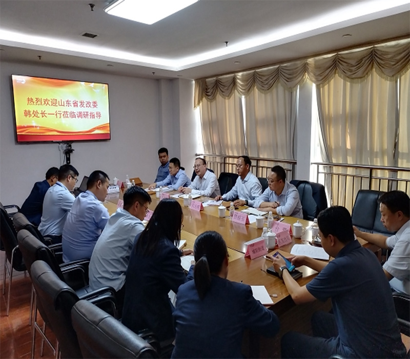 省发改委就业处韩晓林处长一行到ug环球调研